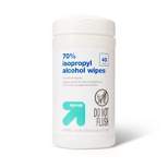 Isopropyl 70% Alcohol Wipes - 40ct - up & up™