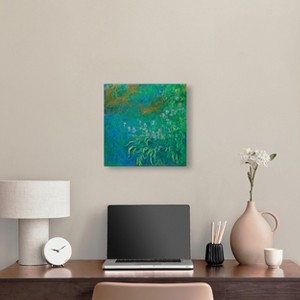 Art Remedy Claude Monet - Irises Blue Monet Art Prints Unframed - 1 of 4