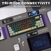 YUNZII AL66 Mechanical Keyboard,65% Knob Control Aluminum Gaming Keyboard,Gasket Mounted RGB Keyboard(Milk Switch, Black) - 4 of 4