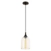 Livex Lighting Art Glass 1 - Light Pendant in  English Bronze - 2 of 4