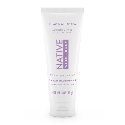 Native Whole Body Invisible Cream - Lilac & White Tea - 3oz