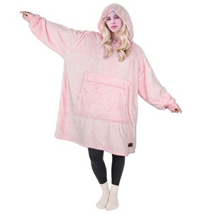 Tirrinia Women's Hoodie Sweatshirt, Casual Pullover Sweater, Soft Comfy Blanket Hoodie Sweatshirt, One Size Fits All, Gift for her - 1 of 4