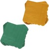 Blue Panda 240-Pack Bulk 2-Ply Scalloped Disposable Paper Cocktail Napkins, 6 Colors, 4.75 x 4.75 Inches - 4 of 4