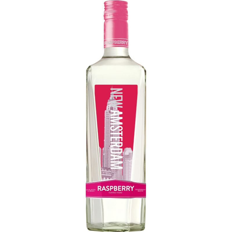 New Amsterdam Raspberry Flavored Vodka - 750ml Bottle, 1 of 5
