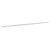 vidaXL Curtain Rails 2 Pcs White and Silver 35.4"-51.2" Aluminum - 3 of 4