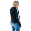 Women's Stripe Sweater Hoodie - mystree - 3 of 3