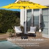 Best Choice Products 10ft 3-Tier Patio Umbrella, Market Sun Shade w/ Tilt Adjustment, Easy Crank - 4 of 4