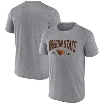 NCAA Oregon State Beavers Men's Heather Poly T-Shirt