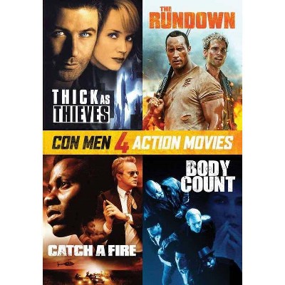 Con Men: Action 4 Pack (DVD)(2020)