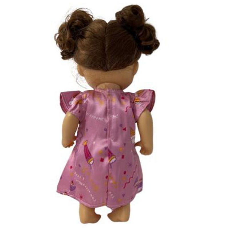 Doll Clothes Superstore Ice Cream Print Nightgown Fits 14 Inch Baby Alive And Little Baby Dolls, 4 of 5
