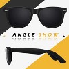 Attop Classic retro polarized black sunglasses suitable for fishing, driving, hiking - 3 of 4