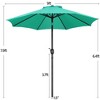 Yaheetech 9FT Outdoor Patio Umbrella with Crank and Push Button to Tilt - 3 of 4