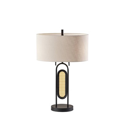 Adesso Levy Floor Lamp - Black