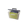Storex Portable File Storage Box w/Organizer Lid Letter/Legal Clear 61511U01C - 2 of 2