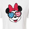 Women's - Disney - Americana Cropped Graphic T-Shirt - 2 of 4