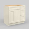 LOVMOR in Plywood Bath Vanity Cabinet with 3 Drawers without Top for Kitchen, Bathroom, Living Room - 2 of 4