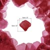 Unique Bargains Decoration Wedding Party Silk Artificial Flower Petals Dark Red 2000 Pcs - 2 of 4