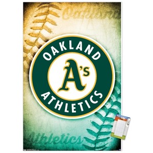 Trends International MLB Oakland Athletics - Logo 14 Unframed Wall Poster Prints - 1 of 4