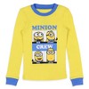 Despicable Me Toddler Boys' Minions Crew Bob Stuart Phil Sleep Pajama Set Yellow - 2 of 4