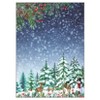 Christmas Rug Washable Rugs for Living Room Bedroom Xmas Trees Santa Claus Decorative Floor Carpet Low Pile Non Slip Soft Xmas Rugs - 2 of 4