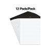 TRU RED Notepads 8.5" x 11.75" Wide White 50 Sh/Pad 12 Pads/PK TR57339 - 2 of 4