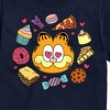 Men's - Garfield - Garfield Hearts Food Short Sleeve Graphic T-Shirt - 2 of 4