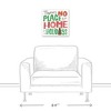 Creative Products There's No Place like Home for the Holidays Typography 16 x 16 Canvas Wall Art - 3 of 4