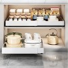 Artloge Heavy Duty Pull Out Cabinet Organizer Expandable 32-50cm Slide Out Drawer Storage Shelf with Silent Rail for Kitchen Spices - 4 of 4