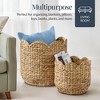 Best Choice Products Scalloped 3PC Water Hyacinth Nesting Baskets - 4 of 4