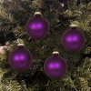 Christmas By Krebs - 67mm / 2.625" Designer Glass Baubles [8 Pieces] - 4 of 4