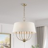 Livex Lighting Cartwright 6 - Light Pendant in  Antique Brass - 2 of 4