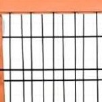 bright orange red