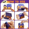 Joyfy Halloween Party Favors 24PCS 3D Trick or Treat Cookies Boxes for Kids Adults, Halloween Bakery Boxes for Candies and Biscuit (6"x6"x3.5") - 3 of 4
