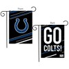 Briarwood Lane Indianapolis Colts Slogan Garden Flag NFL Licensed - 2 of 2