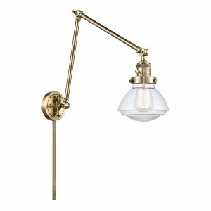 Olean - 1 Light Double Extension Swing Arm Wall Sconce In Industrial Style-27.75 Inches Tall and 8.75 Inches Wide - 1 of 1