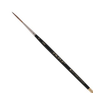 New York Central Oasis Synthetic Brush - Script Liner - Handmade in Germany, Professional Watercolor Brushes with Ergonomic Handle, Soft, Absorbent - 1 of 4