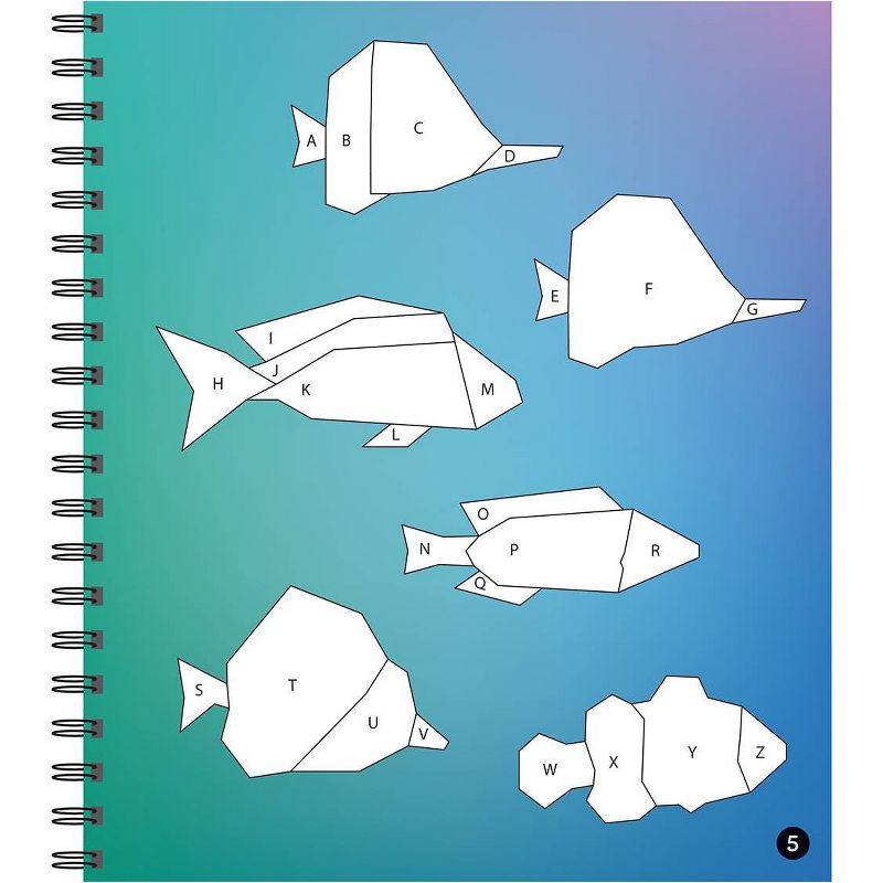 Brain Games - Sticker by Letter: Ocean Fun (Sticker Puzzles - Kids Activity Book) - by Publications International Ltd, 2 of 6
