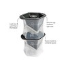 Tovolo Set of 2 Colossal Ice Cube Molds Charcoal: Plastic & Silicone, Dishwasher-Safe, 3.5 Volume Capacity, Gray - 2 of 3