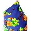 LA LEELA Mens Hawaiian Short Sleeve Button Down Shirt Men's Summer Shirts Casual Beach Vacation Hawaii Island Shirts for Men Funny - 4 of 4