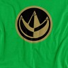 Power Rangers Green Ranger Logo Adult T-Shirt - 2 of 4