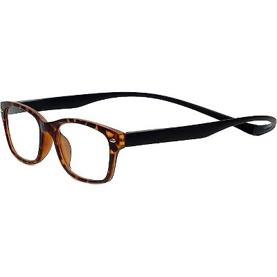 Magz Greenwich Magnetic Front Connecting Reading OR Blue Light Glasses OR Transition Photochromic in Rainbow Stripe Multi-Color Black