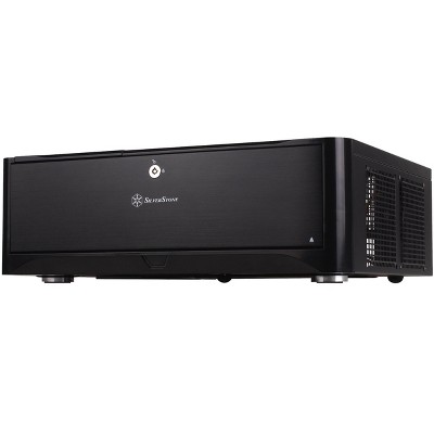 SilverStone Technology 2x USB3.0 Micro ATX HTPC 2 HOT-SWAP Drive bay  5.25 bay 1 Internal 3.5 bay 4 or 3 2.5 inch Bay 1 or 2 Optional standard PS2 PSU