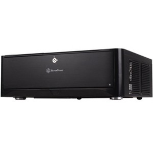 SilverStone Technology 2x USB3.0 Micro ATX HTPC 2 HOT-SWAP Drive bay  5.25 bay 1 Internal 3.5 bay 4 or 3 2.5 inch Bay 1 or 2 Optional standard PS2 PSU - 1 of 4