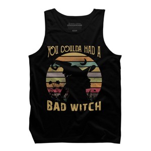 Men's Design By Humans Halloween Funny You Coulda Had Bad Witch By Ering Tank Top - 1 of 4