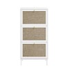 Bella Depot 3 Door Shoe Rattan Shoe Storage Cabinet - 4 of 4