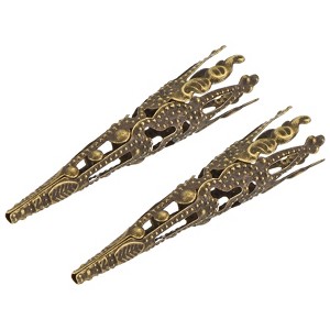 Unique Bargains Reusable DIY Prom Wedding Party Corsage Decorative Holder 2 Pcs - 1 of 3