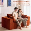 MAXYOYO Modular Sectional Sofa Couch, Sleeper Chair Modern Boneless Couch for Living Room, No Assembly Required - 3 of 4