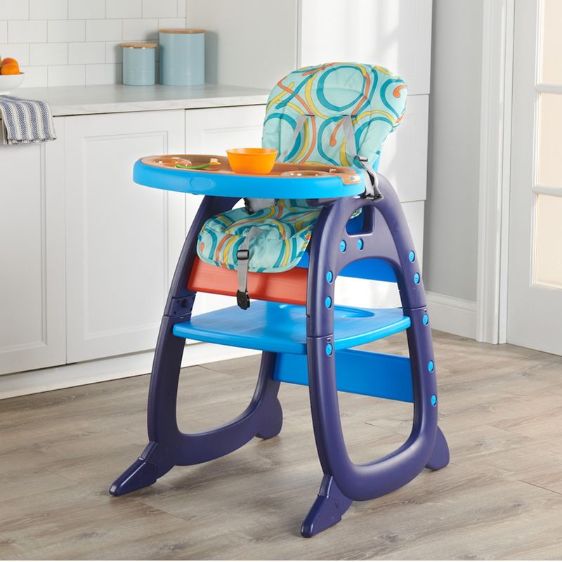 Badger Basket Envee II Baby High Chair with Playtable Conversion, 2 of 15