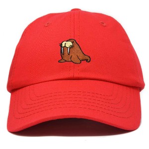 Dalix Walrus Cap Embroidered Mens Cotton Dad Hat Baseball Hat - 1 of 4