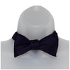 Men's Solid Color 2.75" x 4.75"  Adjustable 16" - 22" Self-Tie Bow Tie for Tuxedo & Wedding - 2 of 3
